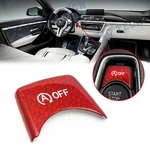 Red Real Carbon Fiber Engine Start Stop Button Cover For Bmw F20 F22 F30 F32 F34. Fixed Price $17.99.