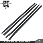 Black Window Weatherstrip Molding Trim For Honda Civic Sedan 2016 - 2018 2019. Fixed Price $27.94.