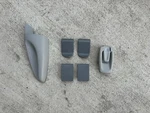 2011-2014 Toyota Sienna Front Right Passenger Seat Track Cover Trim Set. Fixed Price $20.00.