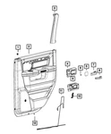 Genuine Mopar Release Handle Bezel Cover Left 6nh29la8aa. Fixed Price $4.08.