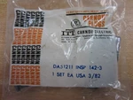Itt Cannon Electric Da51211 Plugs 14 Pin Female Shell (pack Of 2). Fixed Price $19.44.