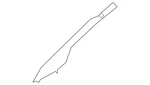 Genuine Nissan Body A-pillar Trim Panel 76911-9ge0a. Fixed Price $230.22.