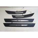 Damaged 2011-2016 Bmw F10 5-series Illuminated Door Sill Cover Set Front Rear Oe. Fixed Price $138.75.