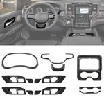 Interior Decor Accessories Cover Trim Kit For Dodge Ram 1500 19-21 Carbon Fiber. Fixed Price $127.99.