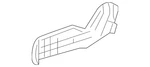 Genuine Honda Seat Trim Panel 81615-shj-a21zd. Fixed Price $217.58.