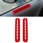 For Challenger 2015+ Glossy Red Door Ac Outlet Vent Ventilation Grille Cover 2x. Fixed Price $14.89.