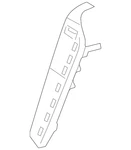 Genuine Ford Bolster Assembly Rear Seat Cushion Bh6z-5466892-ga. Fixed Price $126.13.