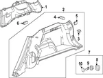 Genuine Gm F Panel 26598950. Fixed Price $85.93.