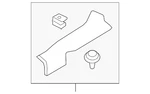 Genuine Nissan Door Sill Plate 76953-5ha5a. Fixed Price $53.24.
