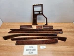 97-03 Oem Bmw E39 525 Front Dash Dashboard Center Console Fine Wood Trim Set *. Fixed Price $245.00.