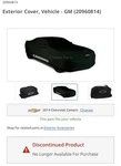 10 11 12 13 14 15 Chevrolet Chevy Camaro Oem Indoor Car Cover 20960814 Obsolete. Fixed Price $249.00.
