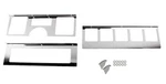 Kentrol Dash Overlay Set Polished Stainless 3 Pc For Jeep Wrangler Yj. Fixed Price $92.99.