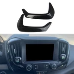 Korlot Carbon Fiber Center Console Air Vent Navigation Side Cover Trim For Gm.... Fixed Price $81.68.