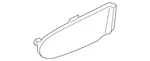 Genuine Nissan Exterior Door Handle Cover 80677-4ra0b. Fixed Price $22.39.