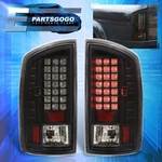 For 07-09 Dodge Ram 1500 2500 3500 Led Brake Tail Lights Lamps Left+right Black. Fixed Price $82.99.