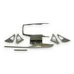 12-18 Audi S6 A6 C7 Door Center Console Dashboard Trim Bezel Cover Set Of 8 Oem. Fixed Price $349.99.