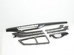 17-19 Audi Q7 4m Interior Trim Bezel Dash Door Console Panel (gray Oak Wood) Set. Fixed Price $287.46.