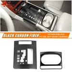 Carbon Fiber Gear Shift Cup Holder Trim For Grand Cherokee 2006-2010 Accessories. Fixed Price $36.99.
