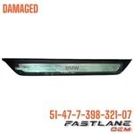 2017-2023 Bmw 5 Front Scuff Plate, Left (damaged) New Oem 51-47-7-398-321-07. Fixed Price $57.00.