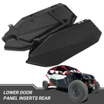 For 2017-2025 Can Am Maverick X3 Max 4 Xds Xrs Xmr Lower Door Panel Inserts Rear. Fixed Price $57.90.