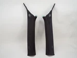 Tesla Model S Front Left And Right A Pillar Trim Alcantara Black. Fixed Price $300.00.