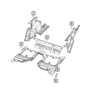 Genuine Mopar Wheelhouse Carpet 6ry83tx7ab. Fixed Price $117.36.