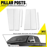 Chrome For 19-25 Chevy Silverado 1500 Pillar Posts Cover Door Trim Window Decal. Fixed Price $19.94.