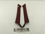 Buick Reatta Coupe Pair Of Interior A Pillar Trim Panel Maroon Fits 1988-1991 88. Fixed Price $127.39.
