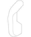 Genuine Nissan Seat Trim Panel 88930-3ja1a. Fixed Price $20.81.