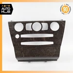 04-08 Bmw E64 650i Dashboard Climate Control Cover Panel Trim Wood Oem 65k. Fixed Price $99.60.