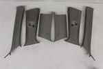 A B C Column Pillar Interior Trim Cover Set Gray Oem Bmw F25 X3 2011-2017. Fixed Price $112.49.