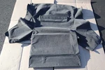 Oem Porsche 911 993 Front Trunk Carpet Grey Perlon 993.551.067.03 99355106703 A4. Fixed Price $299.99.