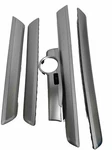 2016-19 Vw Passat Dimmer Switch Bezel Set Of Doors Trim Aluminum Silver Oem. Fixed Price $139.99.