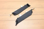 12-18 Audi C7 A7 S7 Rs7 Rear Right & Left C Pillar Cover Trim Set Black Oem. Fixed Price $29.99.