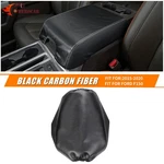 Carbon Fiber Armpad Center Console Armrest Cover For Ford F150 2015-20 Leather. Fixed Price $15.19.