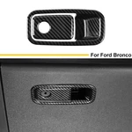 Carbon Fiber Passenger Co-pilot Storage Box Switch Cover For Ford Bronco 21+ Abs. Fixed Price $20.49.