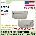 For 2013-2017 Infiniti Qx60 Jx35 96401-9pb0a 1pair Gray Side Sun Visor W/light. Fixed Price $35.99.