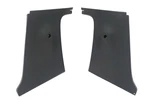 92-96 Ford Bronco Granite Gray Right Left Upper Seatbelt B-pillar Trim Bezel Set. Fixed Price $129.99.