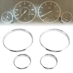 Silver Dash Trim Rings Speedometer Gauge Cluster Panel For Bmw E38 E39 E53 X5.. Fixed Price $18.52.