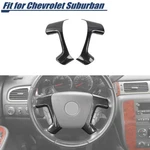 Carbon Steering Wheel Trim Cover Molded For Chevy Suburban Tahoe Sierra 2007-13. Fixed Price $24.59.