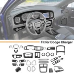 37x Carbon Fiber Interior Full Decoration Trim For Dodge Charger 15+ Accessories. Fixed Price $204.99.