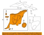 Gm Oem 16-23 Camaro Quarter Panel Interior Trim-lower Qtr Trim 84598796. Fixed Price $377.09.