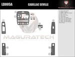 Fits Cadillac Seville 1996-1997 Small Basic Deluxe Wood Dash Trim Kit. Fixed Price $17.98.