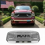 Front Grille Fit For 2013-2018 Dodge Ram 1500 Big Horn Chrome Bumper W/letters. Fixed Price $215.99.