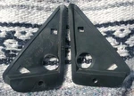 84-96 Jeep Cherokee Xj Black Left & Right Side Interior Mirror Trim Gasket Set. Fixed Price $25.00.
