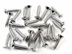 Chrysler Chrome Interior Screws- #8 X 3/4" Long- Oval Head- 25 #291. Fixed Price $15.95.