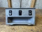 Mercedes W126 Center Console Trim Coin Tray Heated Seat Switches 1266830700. Fixed Price $99.00.