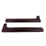 1986-1989 Porsche 930 964 911 Burgundy Leather Lower Dash Knee Pad Bolster Set. Fixed Price $404.99.