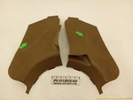 Jaguar Xk8 Xkr Pair Of Left & Right Front Kick Trim Panel Cashmere 1997-2006. Fixed Price $67.40.