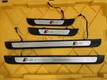 2013-2018 Audi S6 A6 Front & Rear Interior Door Entrance Sill Lighted Trim Set. Fixed Price $99.49.